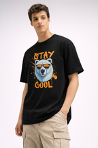 Stay Cool Unisex Back Printed T-Shirt