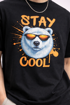 Stay Cool Unisex Back Printed T-Shirt