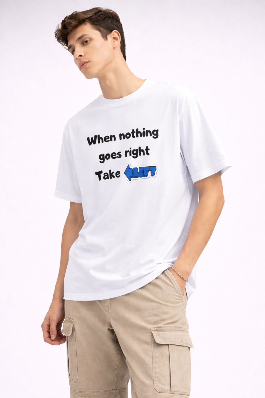 Take Left Unisex T-Shirt