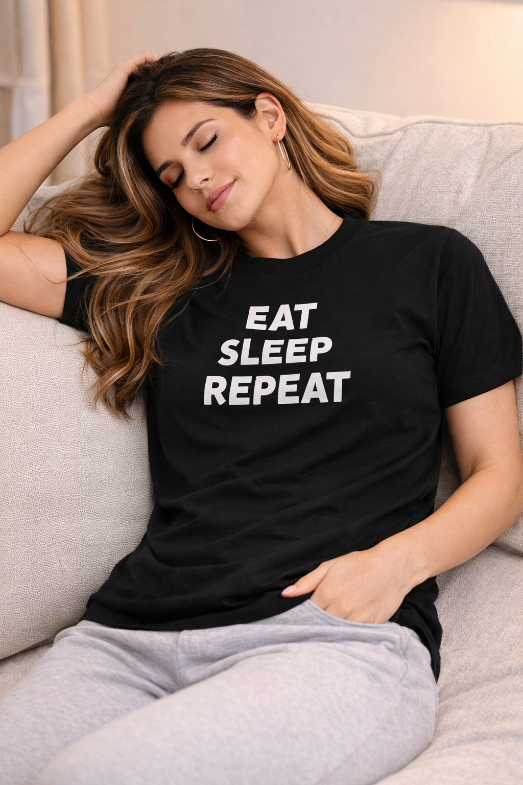 Eat Sleep Repeat Unisex T-Shirt