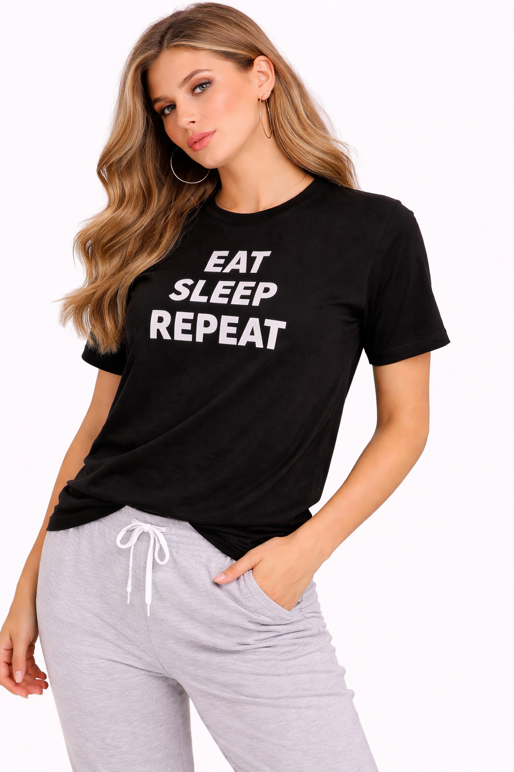 Eat Sleep Repeat Unisex T-Shirt