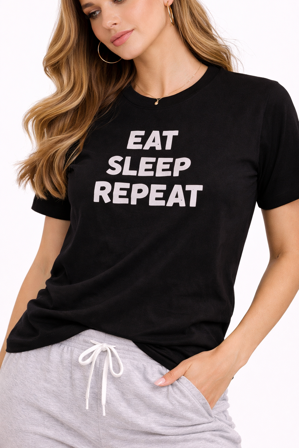 Eat Sleep Repeat Unisex T-Shirt